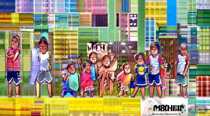 Anak-anak mengikuti klinik olahraga komunitas yang diselenggarakan oleh M88 Help Indonesia